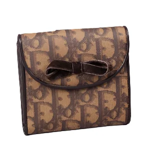 Christian Dior Romantique Collection Brown Trotter Wallet