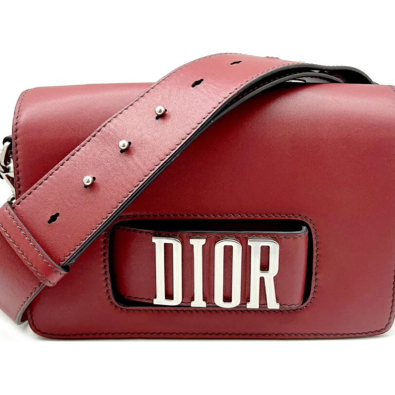 Christian Dior Evolution Leather Red Shoulder Bag 19-MA-0117 for Women and Men