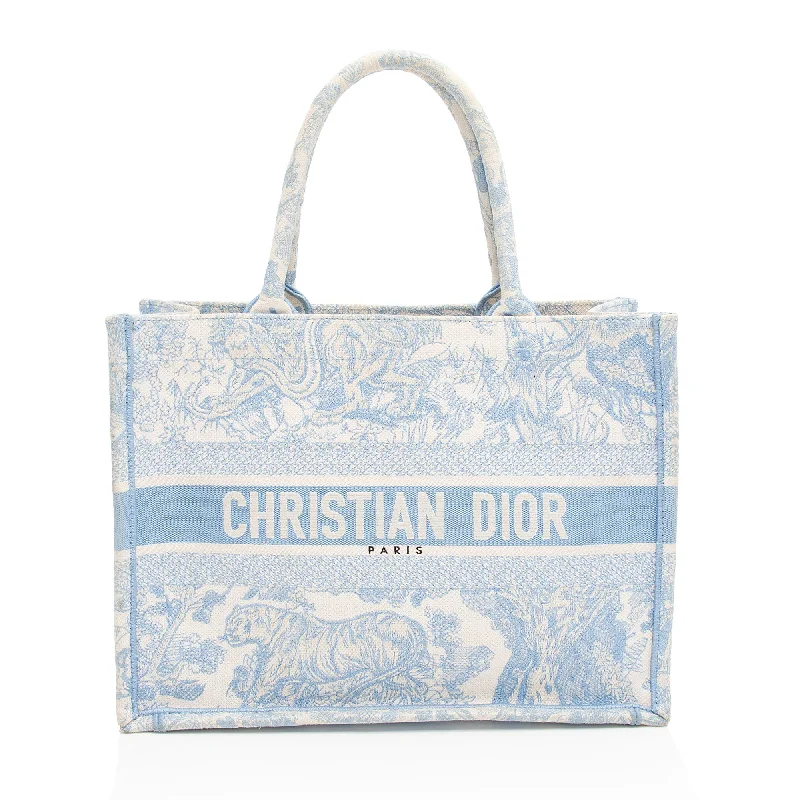 Dior Toile De Jouy Small Book Tote (SHF-k1Q2EC)