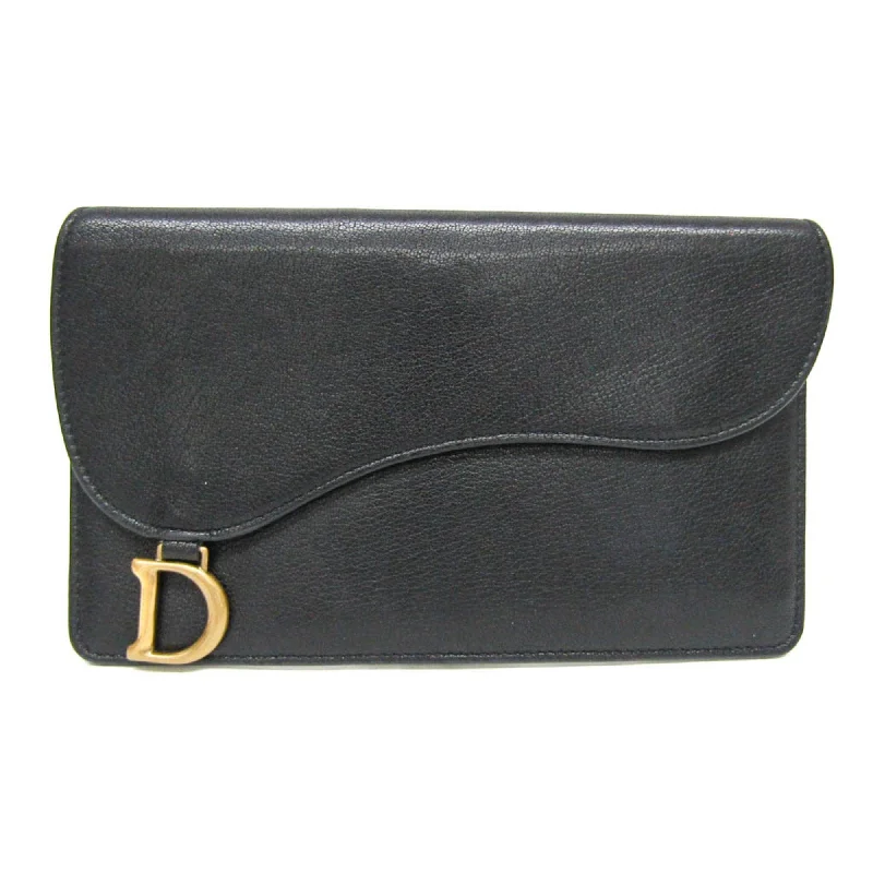 Dior Saddle  Leather Wallet  ()