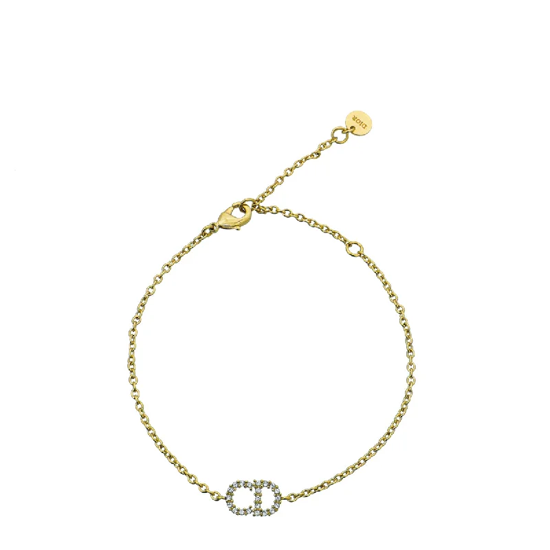 Christian Dior Gold Clair D Lune Bracelet