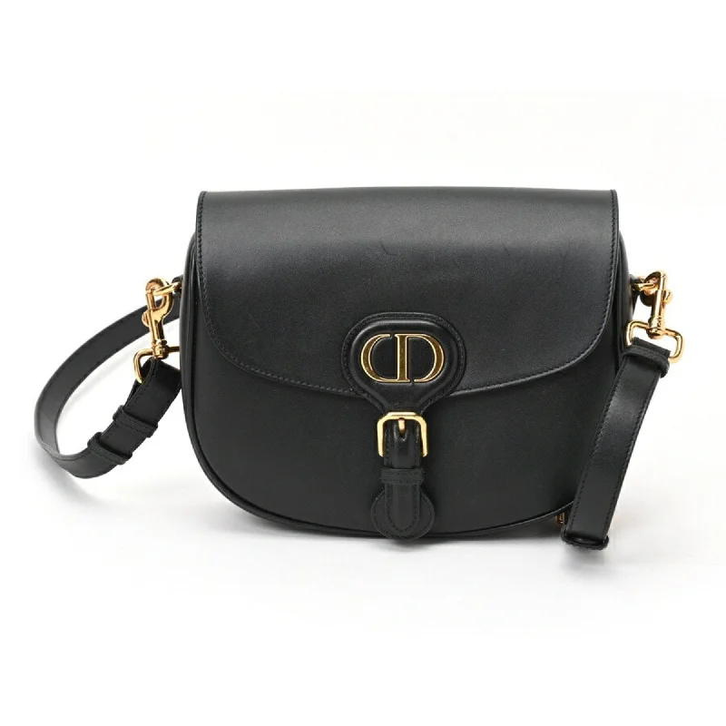 Christian Dior Dior Bobby Bag Medium Shoulder M9319UMOL_M900 Box Calfskin Black E-156815