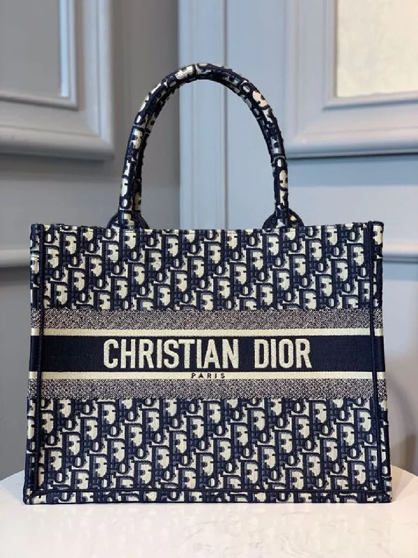 Christian Dior MeChristian Diorum Book Tote Bag Blue