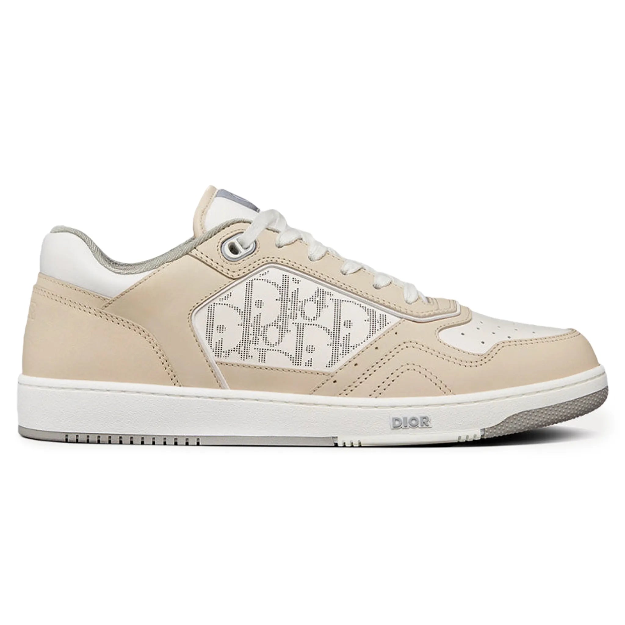 Dior B27 Oblique Galaxy Beige White Low Top Sneaker