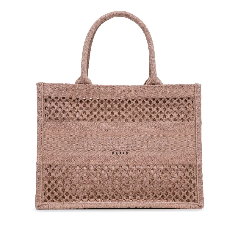 Dior Medium Mesh Book Tote (SHG-aQJ0hh)