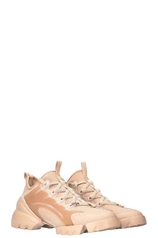 CHRISTIAN DIOR D-Connect Sneakers Nude