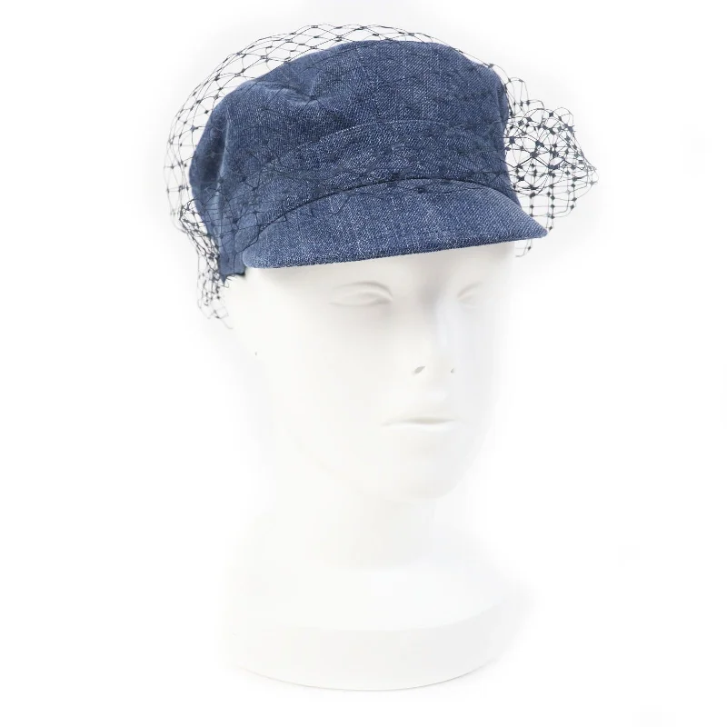 Christian Dior Casquette 86ATY920G132 cotton Indigo blue ARTY 56