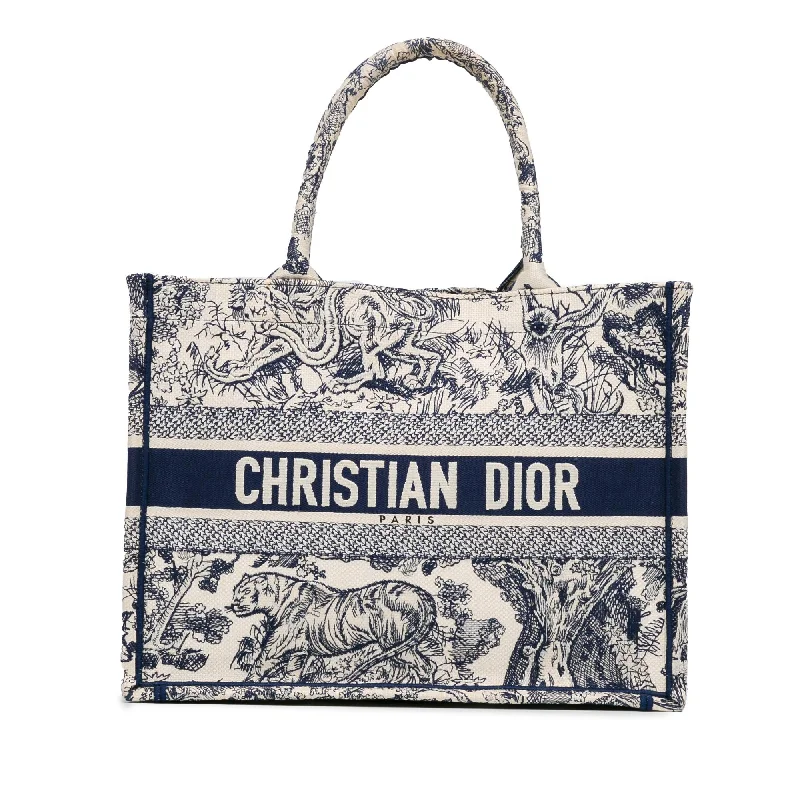 Dior Medium Dioriviera Toile De Jouy Book Tote (SHG-lvqimq)