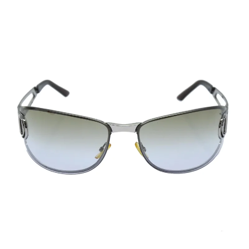 CHRISTIAN DIOR Sunglasses metal Black Auth am6151