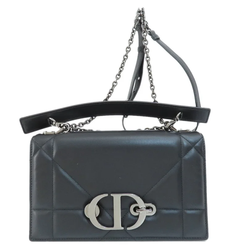 Christian Dior Shoulder Bag Calf Leather Women's