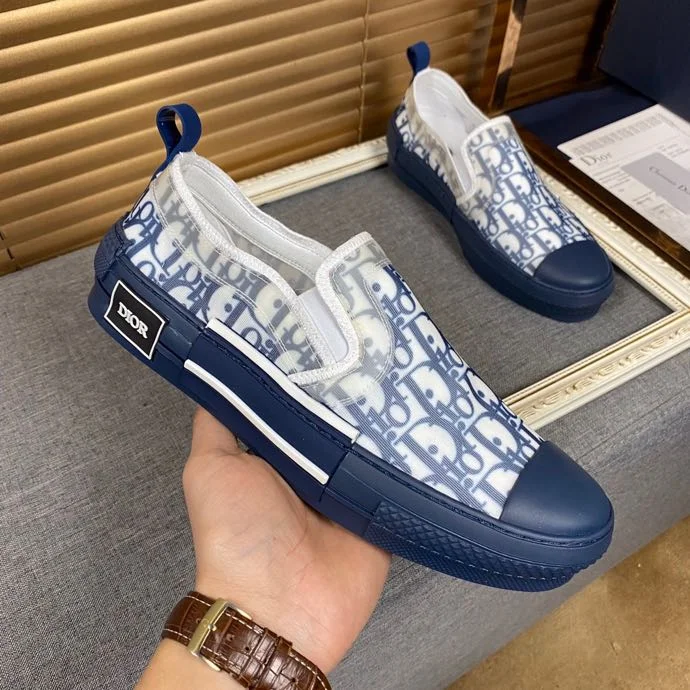 Christian Dior B23 Slip Blue LOW-TOP SNEAKER