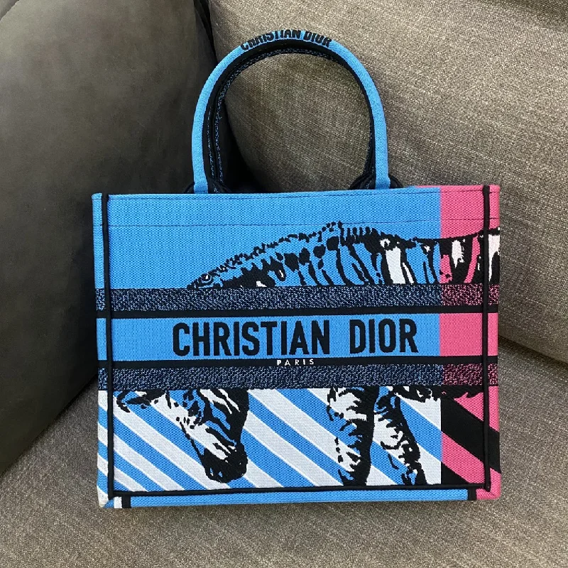 Christian Dior MeChristian Diorum Book Tote Bright Blue