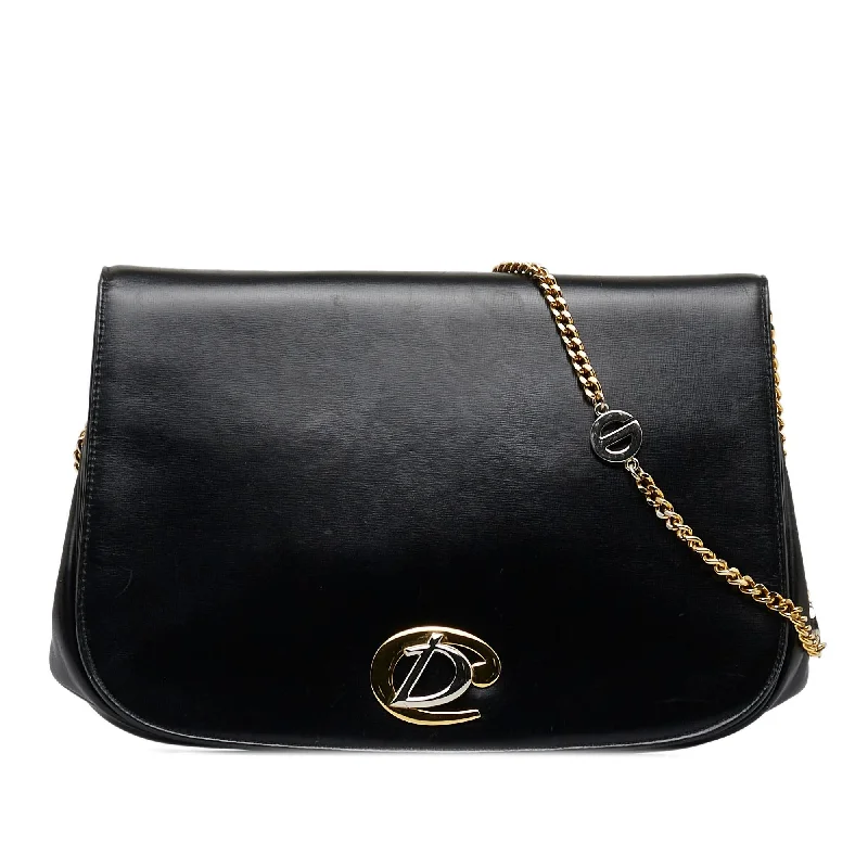 Dior Leather Chain Shoulder Bag (SHG-droYjG)