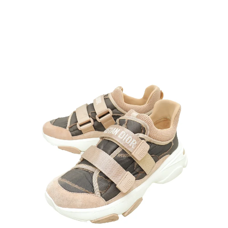 Christian Dior Nude Camouflage D-Wander Sneaker 38