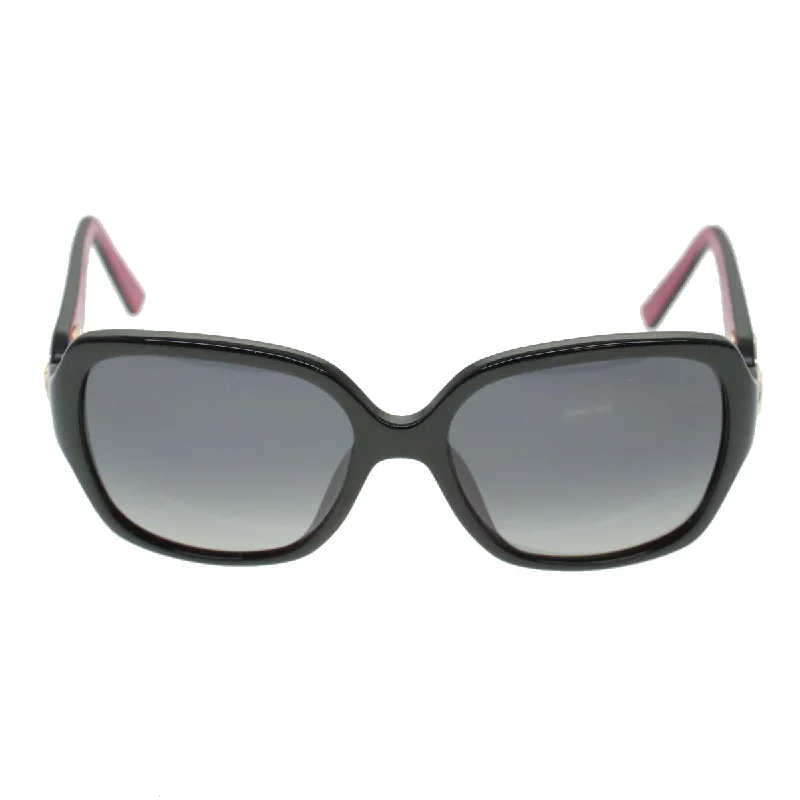 CHRISTIAN DIOR Sunglasses Black Pink Auth cl607