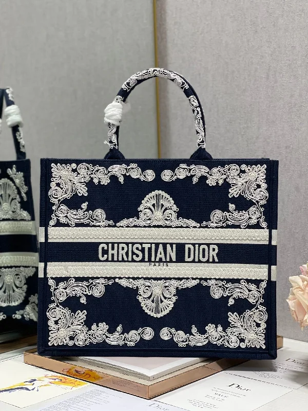 Christian Dior MeChristian Diorum Book Tote Blue