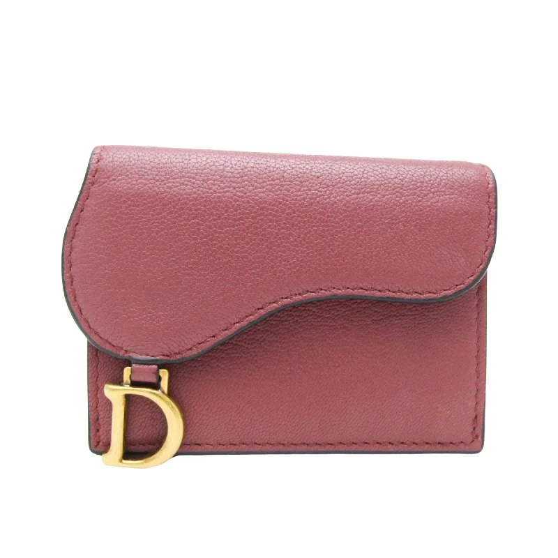 Dior Saddle  Leather Wallet  ()