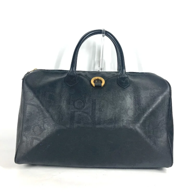 CHRISTIAN DIOR vintage Hand Bag Bag Tote Bag Duffle Bag Black