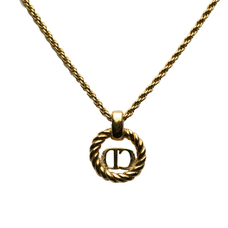 Dior CD logo necklace g makeup ladies Dior