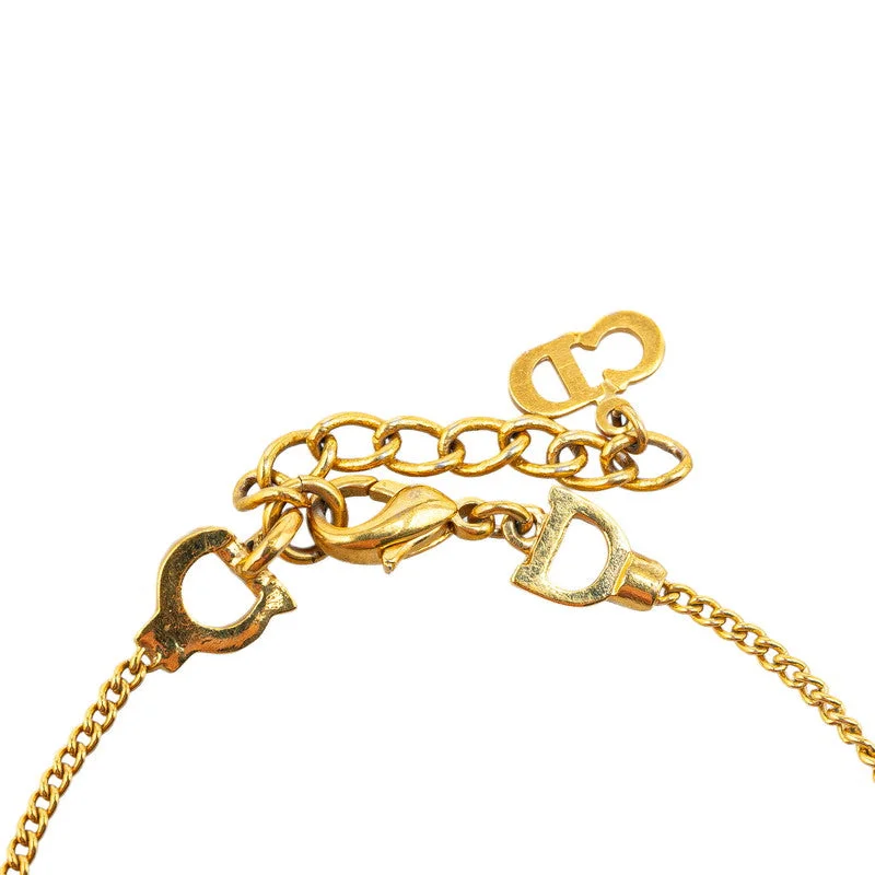 Dior D Logo Fire Pattern Bracelet G Plated  Dior