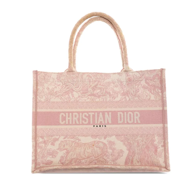 Dior Medium Toile de Jouy Book Tote (SHG-7ibGMm)