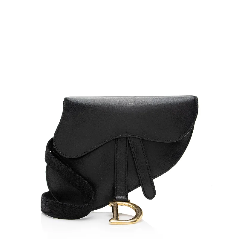 Dior Calfskin Saddle Belt Bag (SHF-VVguNR)