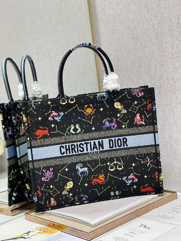 Christian Dior Large Book Tote Black, For Women,