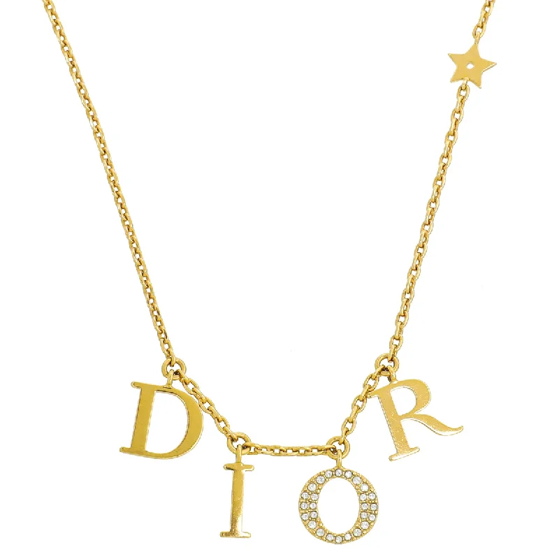 Christian Dior Gold DIO(R)evolution Necklace