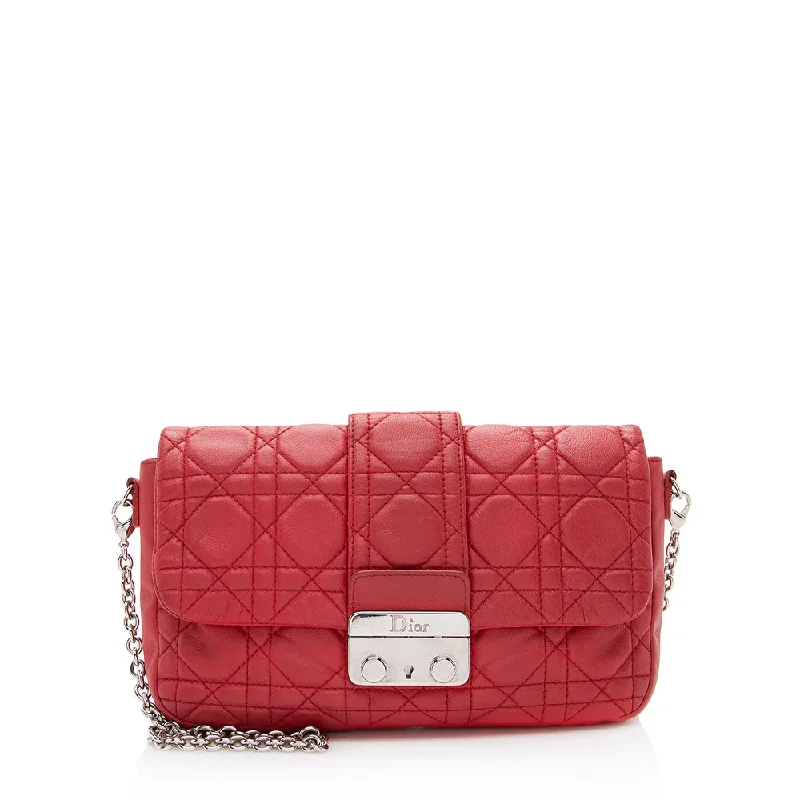 Dior Lambskin New Lock Crossbody Bag (SHF-19224)