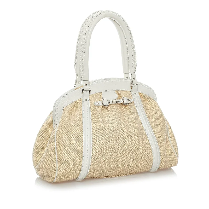 Dior My Dior Frame Raffia Handbag (30427)