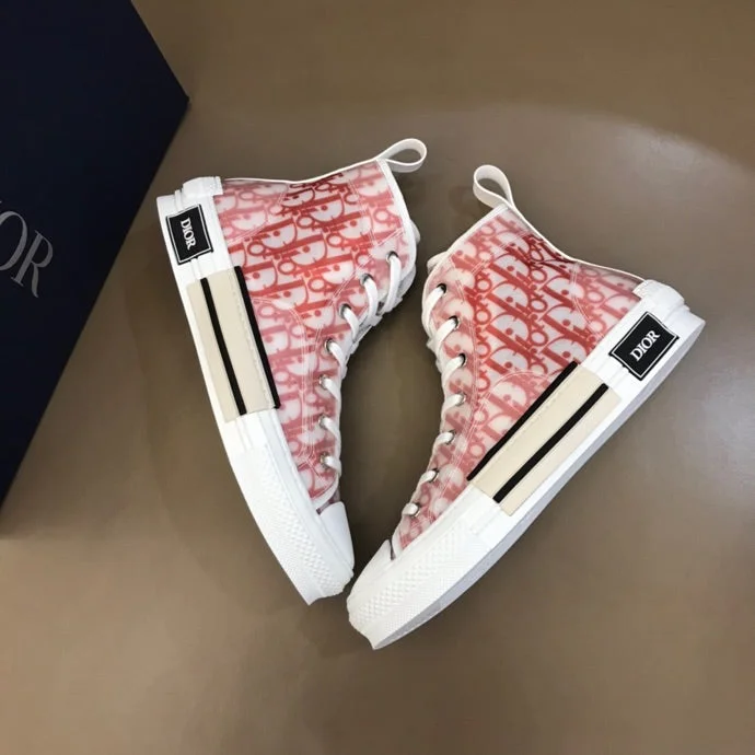 Christian Dior B23 Orange HIGH-TOP SNEAKER