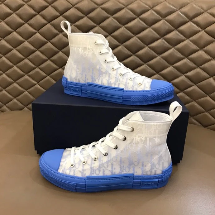 Christian Dior B23 Oblique Gradient Blue  HIGH-TOP SNEAKER