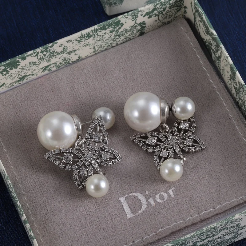 Dior's new butterfly earrings