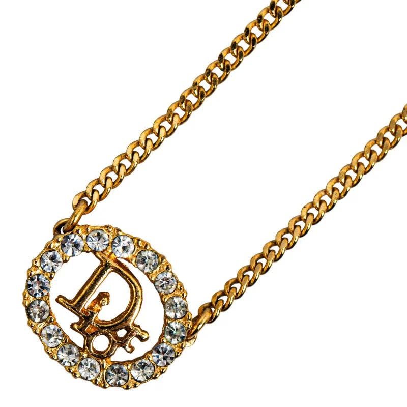 Dior Circle Logo Necklace G Mecca Line Stone  Dior (Ginestapo)