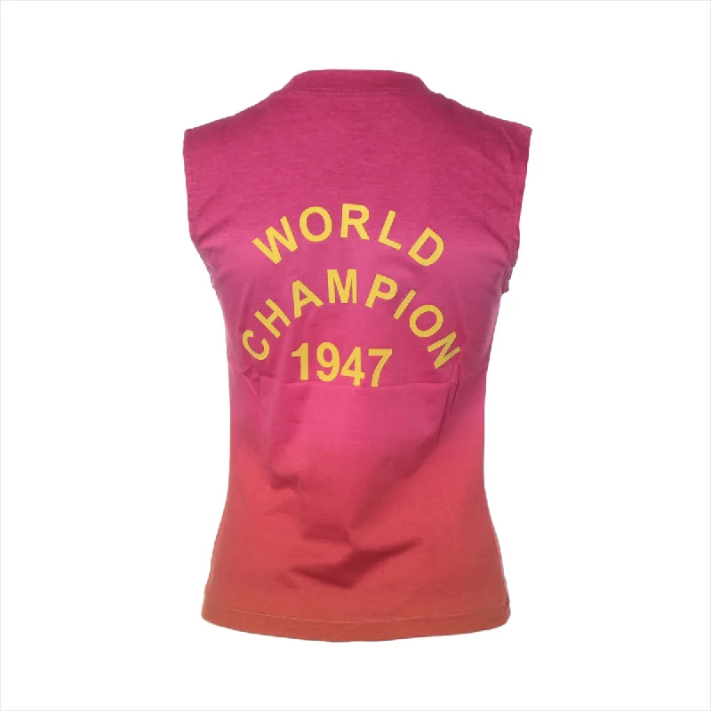 Christian Dior Cotton Tank Top F40  Pink 2H12155301 Jador Elie's Yale